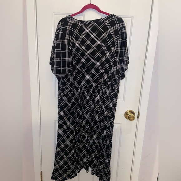 Torrid Plaid Button Front Challis Shirt Dress - Picture 7 of 8